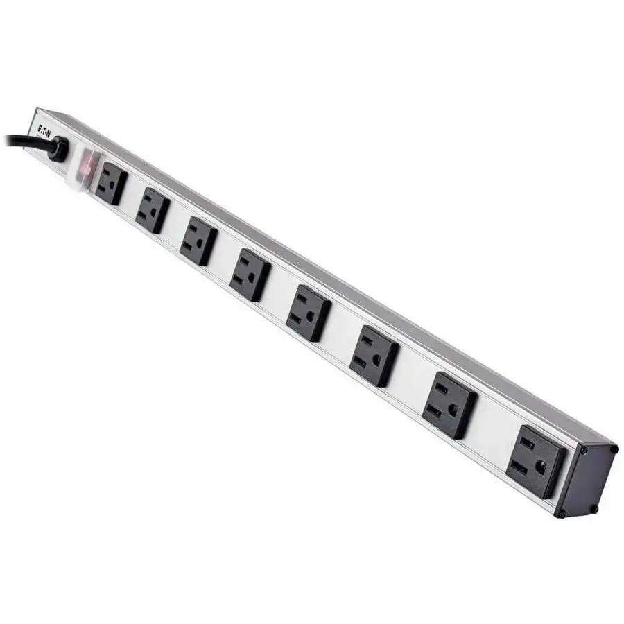 Eaton Corporation PS2408 Tripp Lite 8-Outlet Power Strip with 15 ft. Cord and Circuit Breaker by Eaton Corporation