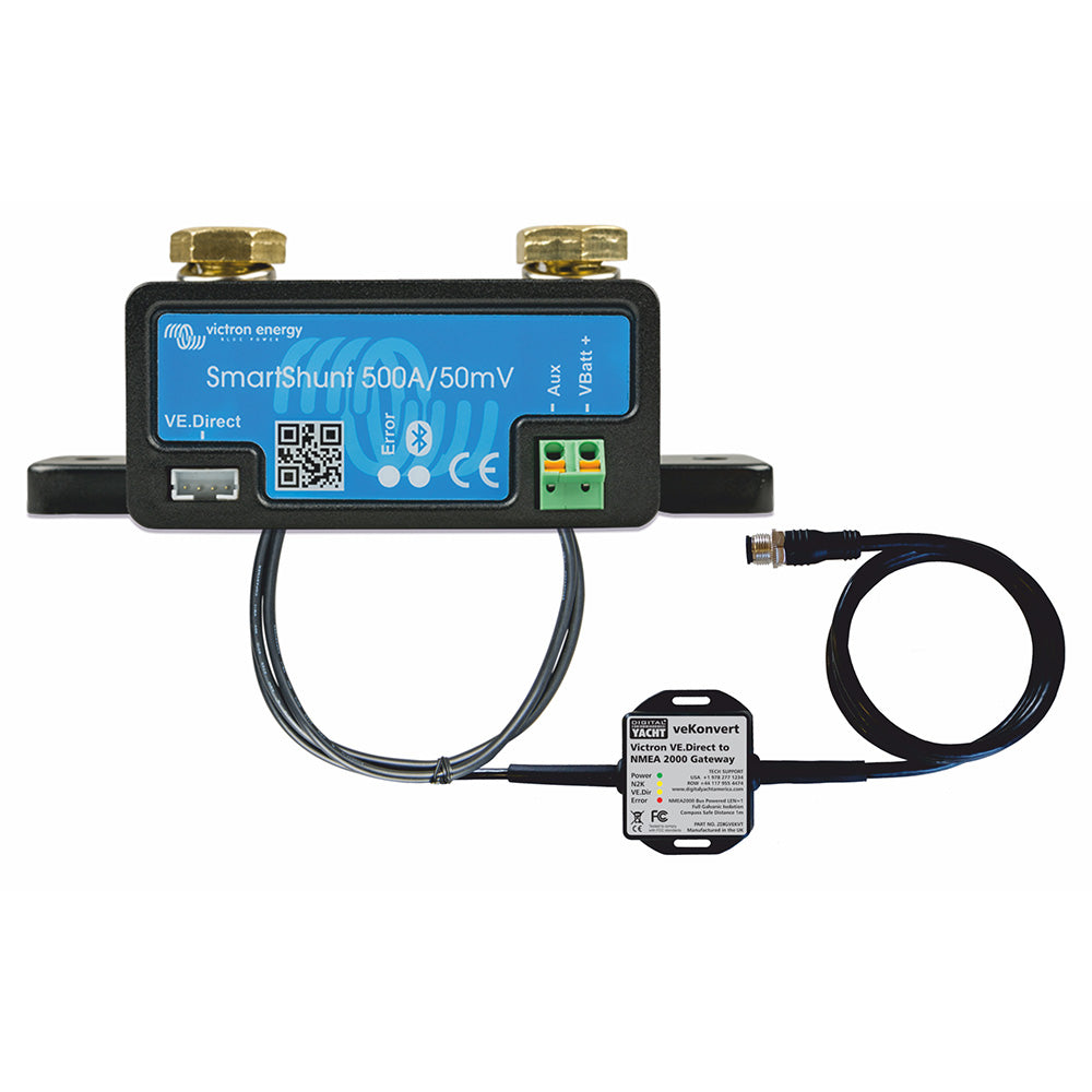 Digital Yacht BM100 Battery Monitoring System with NMEA 2000 and Bluetooth Interface