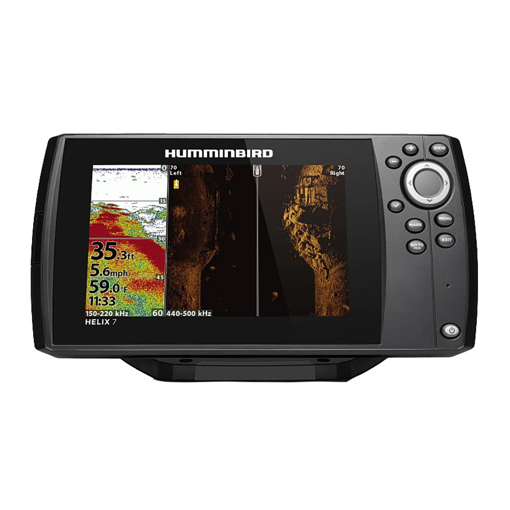Humminbird HELIX 7 GPS CHIRP SI G4 Fish Finder with Built-In Mapping and Dual Spectrum Sonar