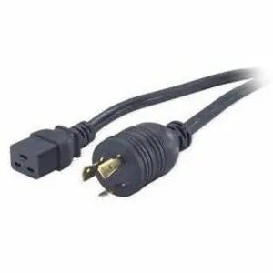 Schneider Electric APC AP9871 NetShelter Power Cord – IEC C19 to NEMA L6-20P, 12 ft