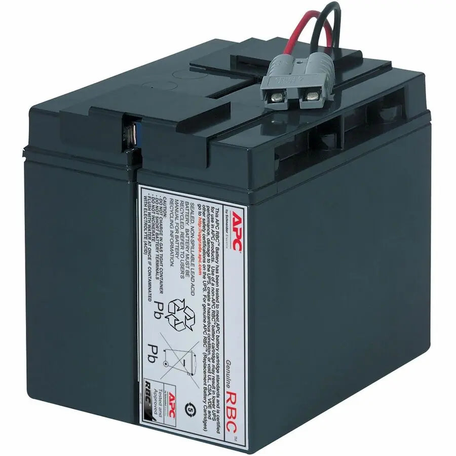 APC Replacement Battery Cartridge for Back-UPS, 12V 9Ah lead-acid battery, 2-year repair or replace warranty