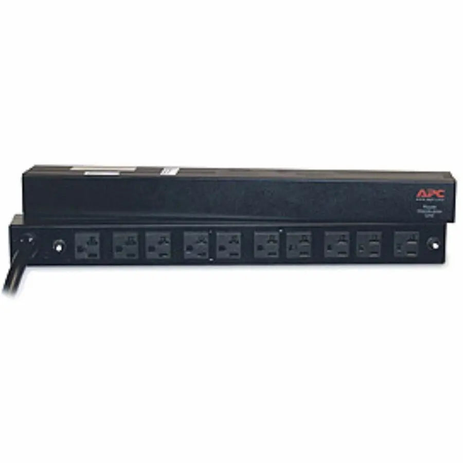 APC NetShelter Basic Rack PDU, 1U, 30A, 120V, 10 NEMA 5-20 outlets