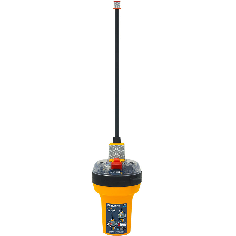 Ocean Signal rescueME EPIRB2 Pro Cat I with RLS & NFC for Marine Emergency Safety