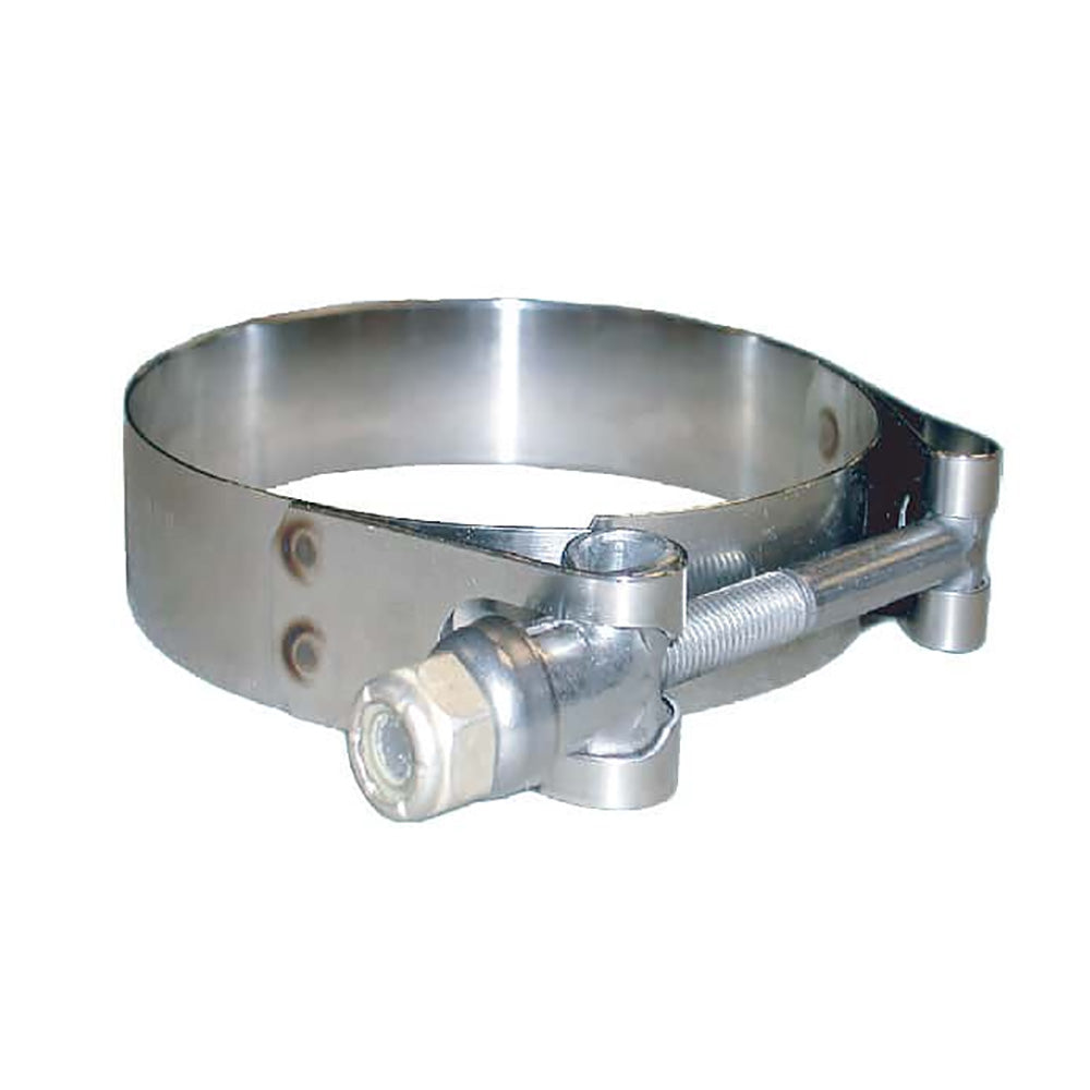 Trident Marine 316 Stainless Steel T-Bolt Clamp - 3/4 Inch Band for 2.78 to 3.09 Inch Diameter Hoses