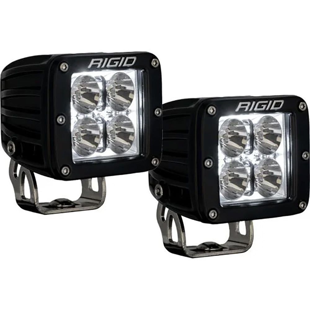 RIGID Industries Radiance+ RGBW Pod Lights (Pair) – Compact Off-Road LED Lighting with Customizable Backlighting