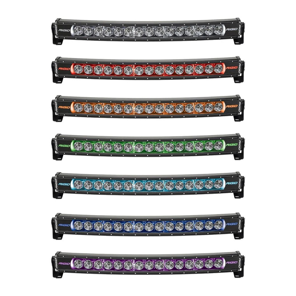 RIGID Industries Radiance+ Curved 50-Inch RGBW Light Bar for Off-Road Vehicles