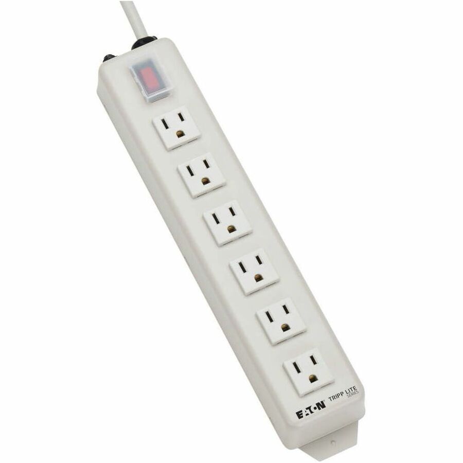Tripp Lite TLM606NC Power It! 6-Outlet Metal Power Strip with 6-Foot Cord