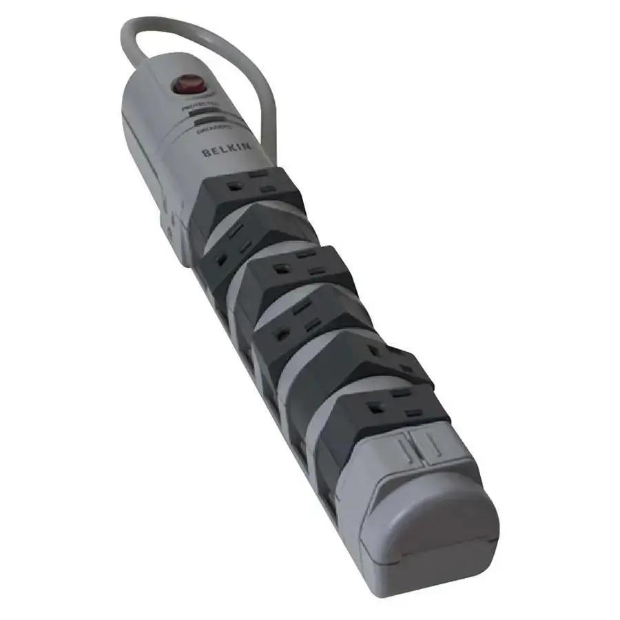 Belkin 8-Outlet Pivot-Plug Surge Protector with 6-Foot Cord by Belkin International, Inc