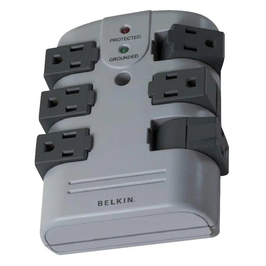 6OUT SURGE PROTECTOR FLAT PLUG PERP