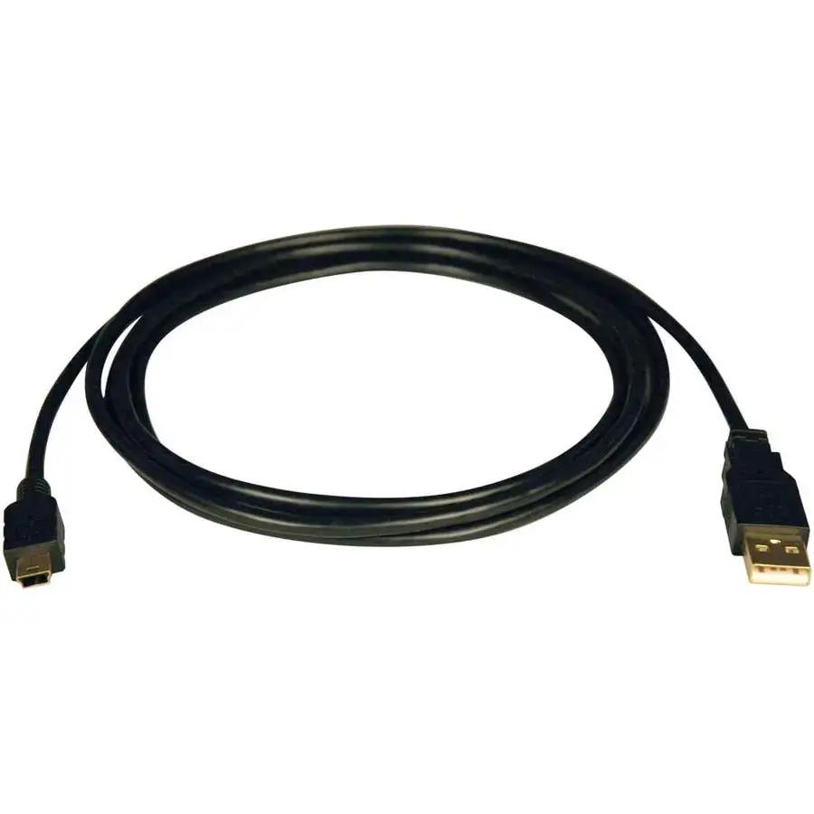Eaton Tripp Lite Series USB 2.0 A to Mini-B Cable 6 ft. with Gold Plated Connectors by Eaton Corporation