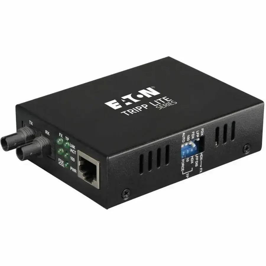 Eaton Corporation Tripp Lite N784-001-ST Multimode Fiber to Ethernet Media Converter by Eaton Corporation