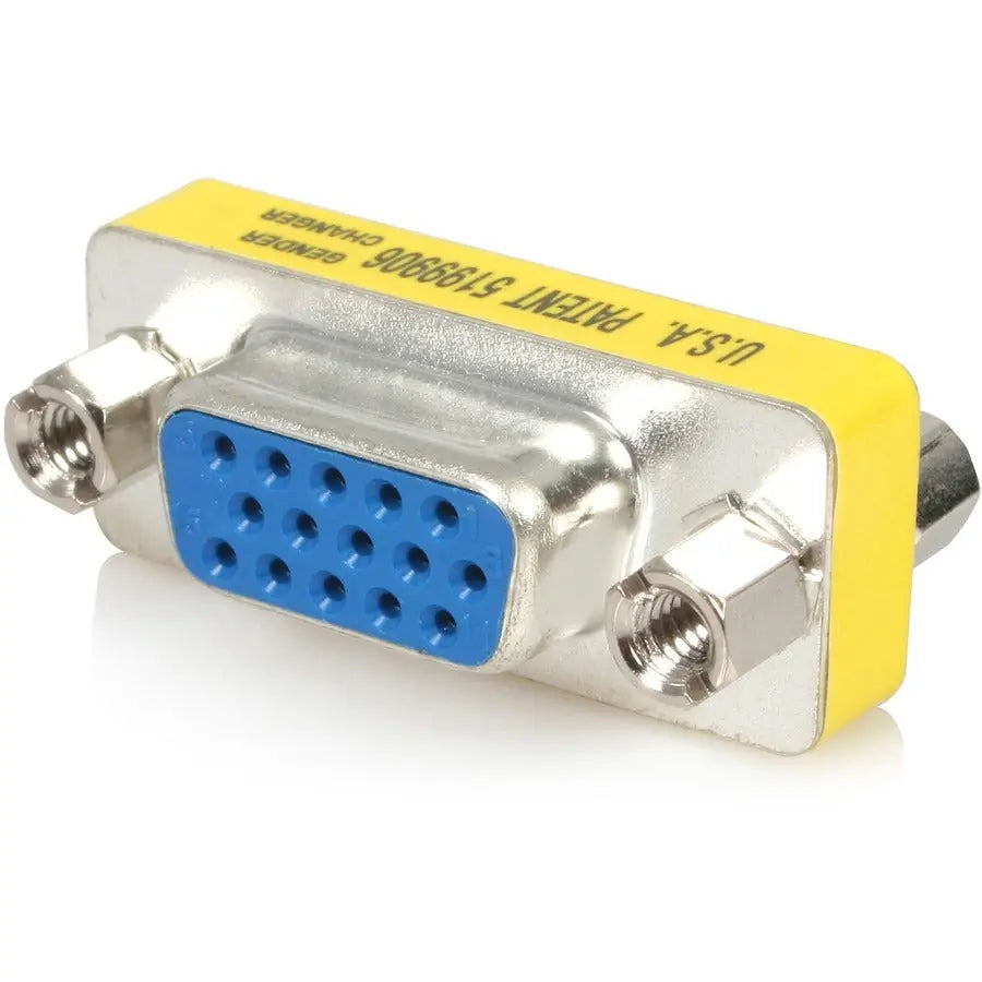 StarTech.com GC15HSF Slimline VGA Gender Changer - HD-15 (F) to HD-15 (F) Adapter