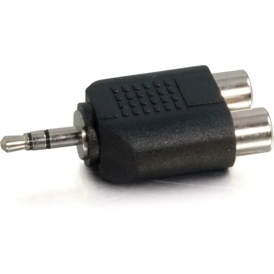C2G 3.5mm Stereo Male to Dual RCA Female Audio Adapter – Connect Portable Devices to Home Stereo