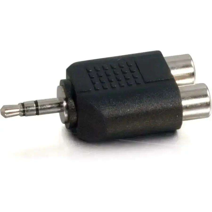 C2G 3.5mm Stereo Male to Dual RCA Female Audio Adapter – Connect Portable Devices to Home Stereo by Legrand Group
