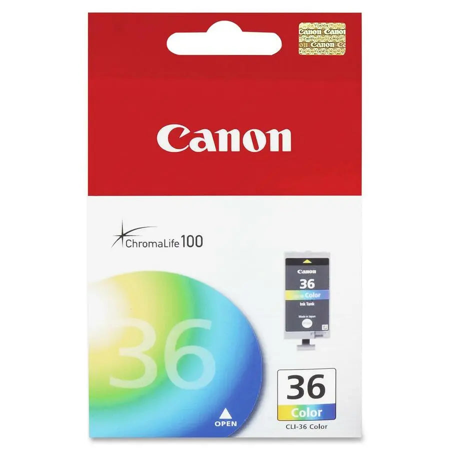 Canon CLI-36 Color Ink Cartridge for PIXMA mini260, mini320, iP100, iP110, and TR150 Printers