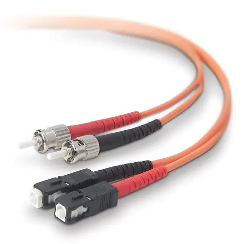 Belkin Multimode Duplex Fiber Patch Cable ST-SC - Reliable High-Speed Network Connection