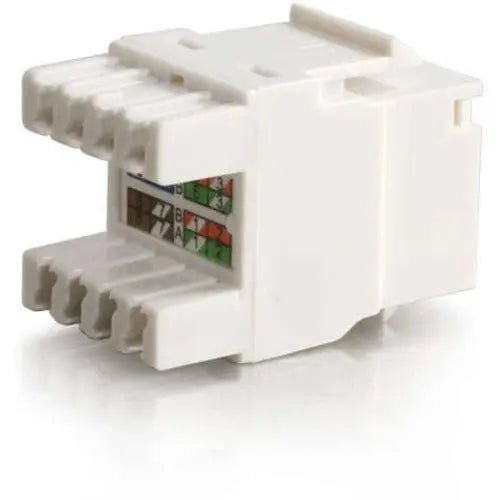 Legrand Group C2G Cat 5e RJ45 Keystone Jack – White, 03791