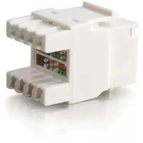 Legrand Group C2G Cat 5e RJ45 Keystone Jack – White, 03791 by Legrand Group