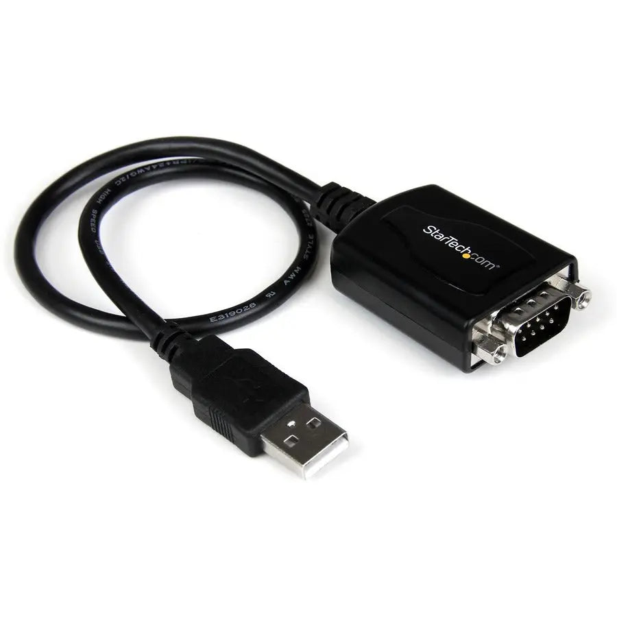StarTech.com ICUSB232PRO 1 ft USB to Serial Adapter Cable with COM Port Retention for Windows, Linux, Mac OS