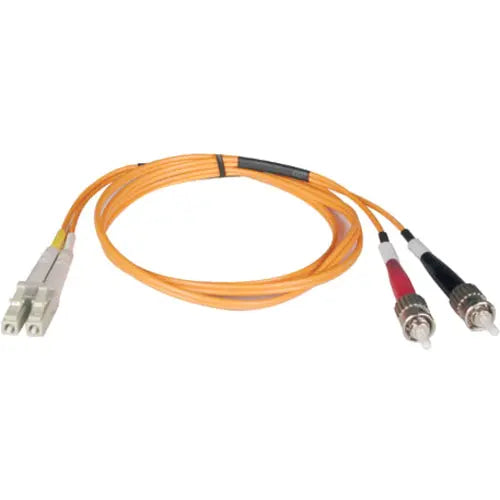 Eaton Tripp Lite Series N518-02M 2-Meter Multimode Duplex Fiber Optic Patch Cable with LC/ST Connectors