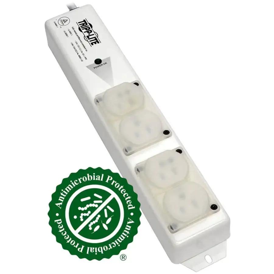 Eaton Tripp Lite Series PS-415-HGULTRA Medical-Grade Power Strip with 4 Hospital-Grade Outlets and 15 ft. Cord by Eaton Corporation