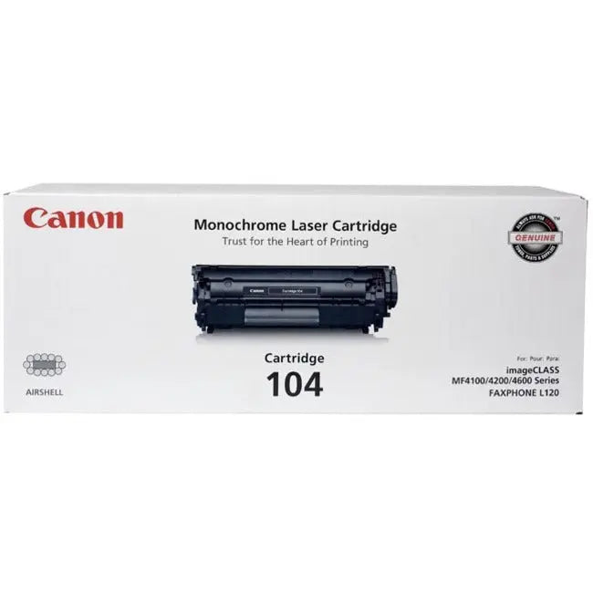 Canon Black Toner Cartridge 0263B001 for Canon ImageCLASS and FaxPhone Series