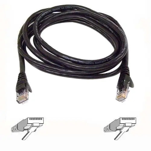 Belkin Cat. 6 UTP Patch Cable - 50 ft Gray with Gold-Plated Connectors