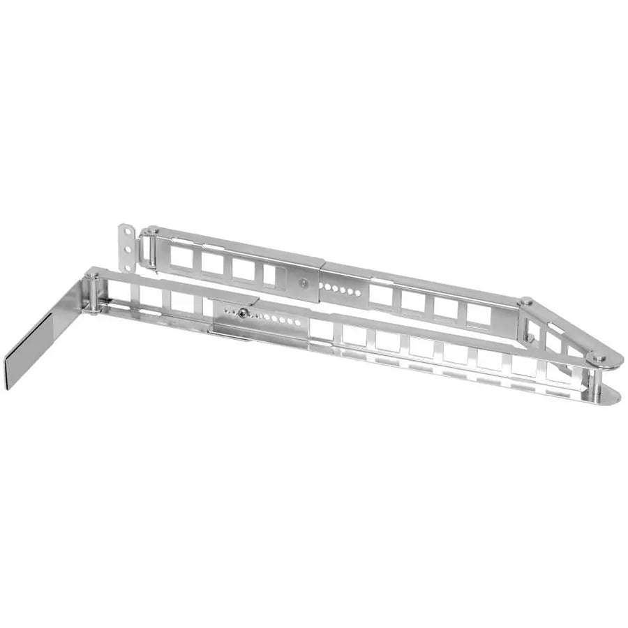 Rack Solutions 1U Cable Management Arm - Fully Adjustable Steel Cable Organizer for Rack Mount Equipment