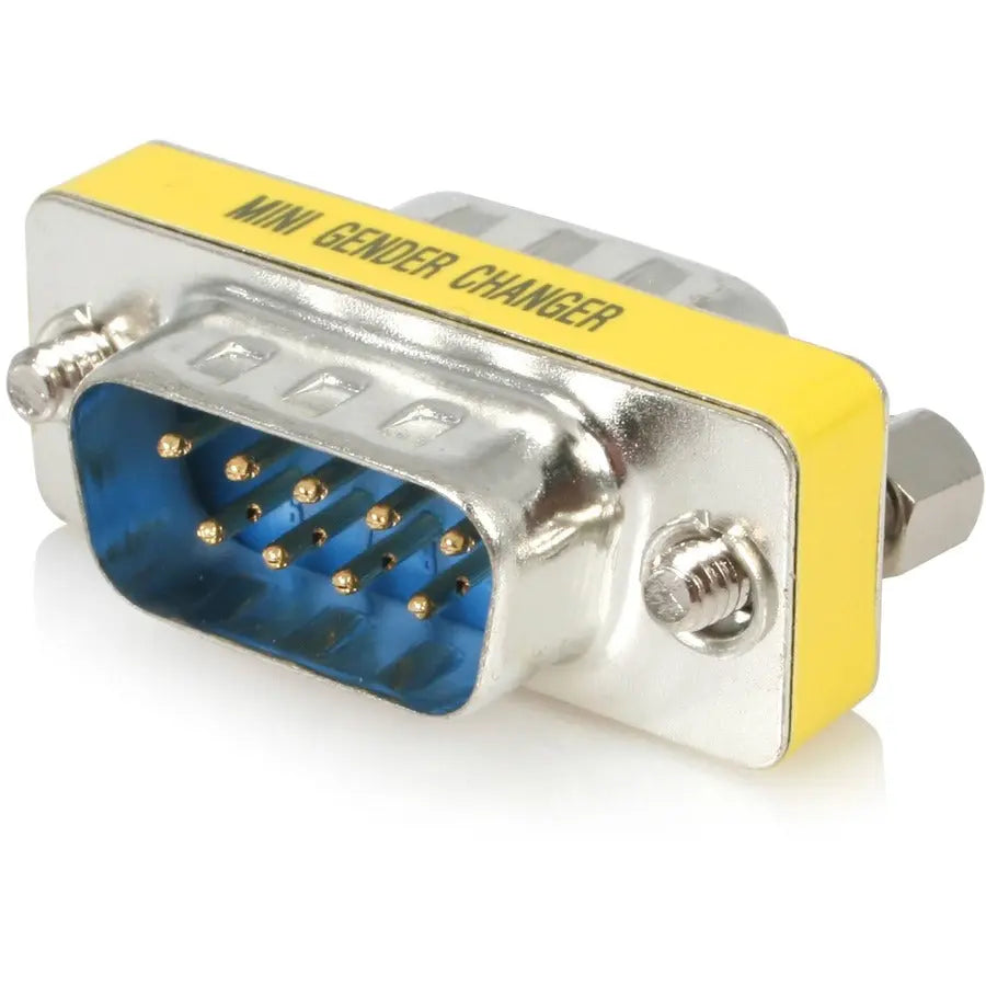 StarTech.com Slimline Serial DB9 Gender Changer - M/M (Part GC9SM)