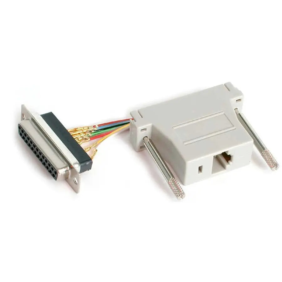 StarTech.com DB25F to RJ45F Modular Data Transfer Adapter (GC258FF)