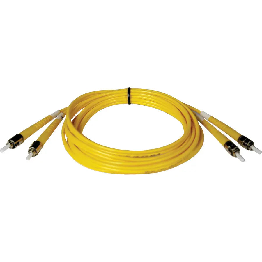 Eaton Tripp Lite Series 5M Duplex Singlemode Fiber Optic Patch Cable with ST Connectors