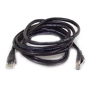 Belkin Cat. 5e Patch Cable - 25 ft Black, Reliable Network Connection with Molded Connectors