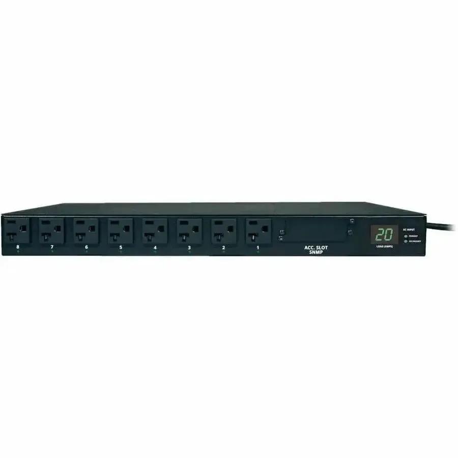 Eaton Corporation Tripp Lite PDUMH20AT PDU Metered ATS 120V 20A with 16 Outlets and Dual Power Inputs by Eaton Corporation