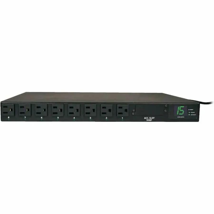 Eaton Corporation Tripp Lite PDUMH15AT PDU Metered ATS 120V 15A 8 Outlets Rack-Mountable by Eaton Corporation