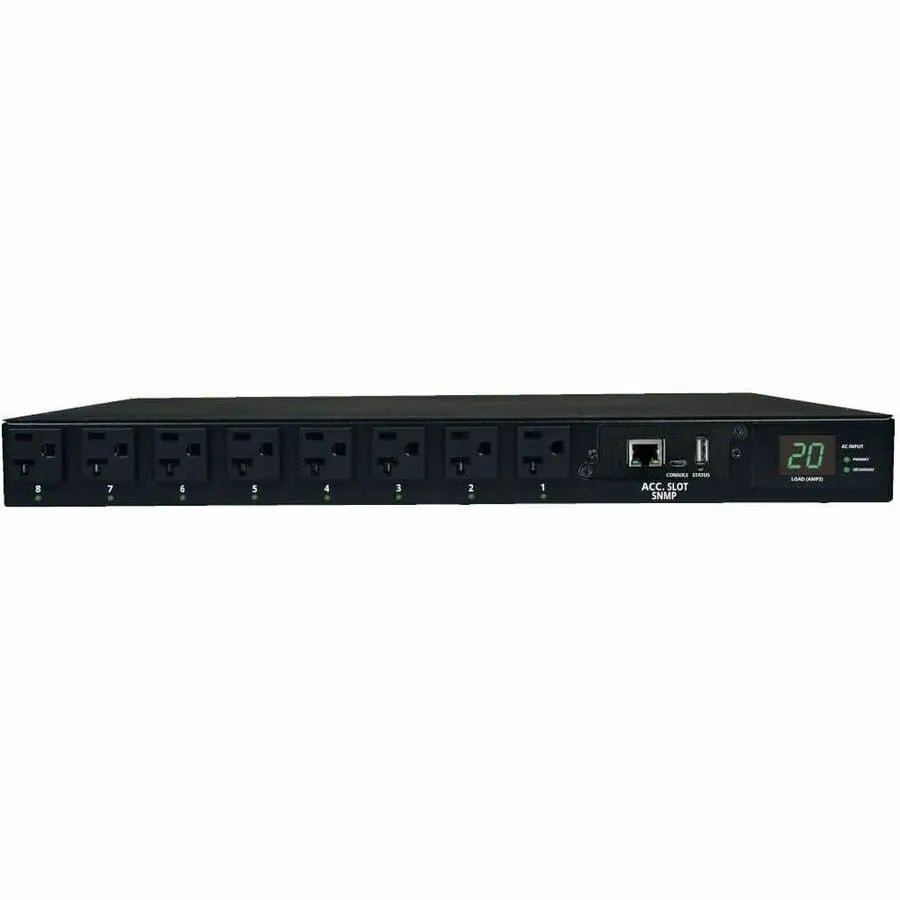Eaton Corporation PDUMH20ATNET Tripp Lite Switched ATS PDU with 16 Outlets and Dual Power Inputs