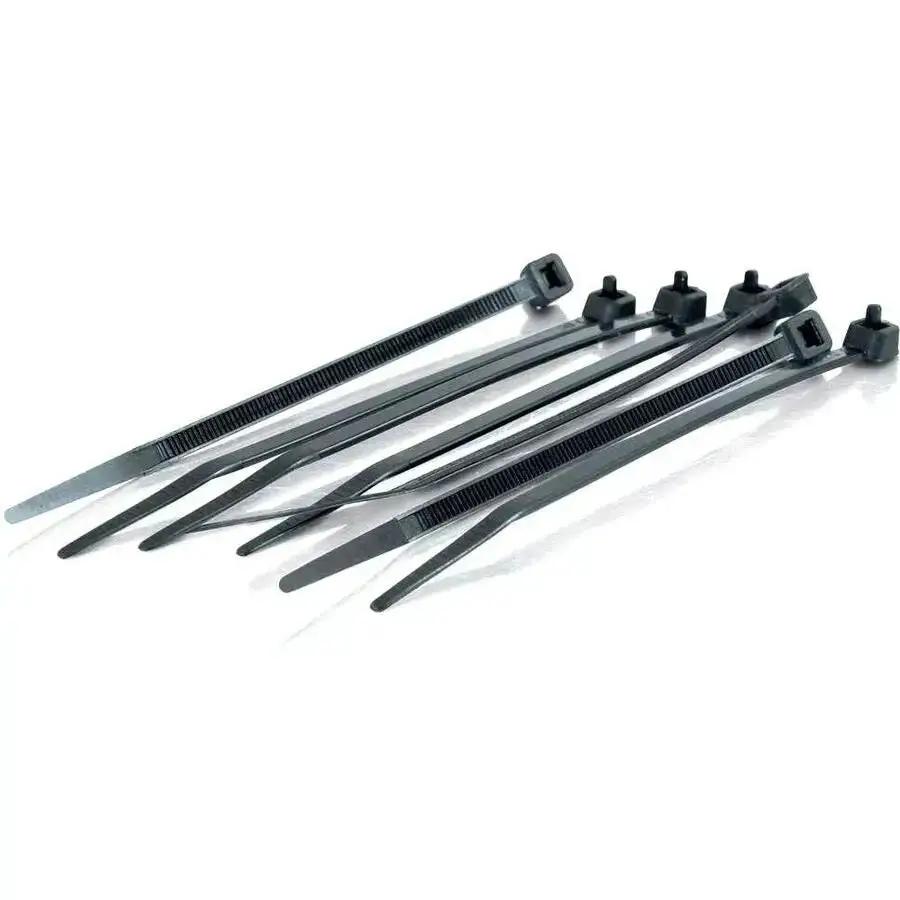 C2G 4-Inch Black Cable Ties (100 Pack) – Heavy-Duty Wire & Cable Organizer by Legrand Group