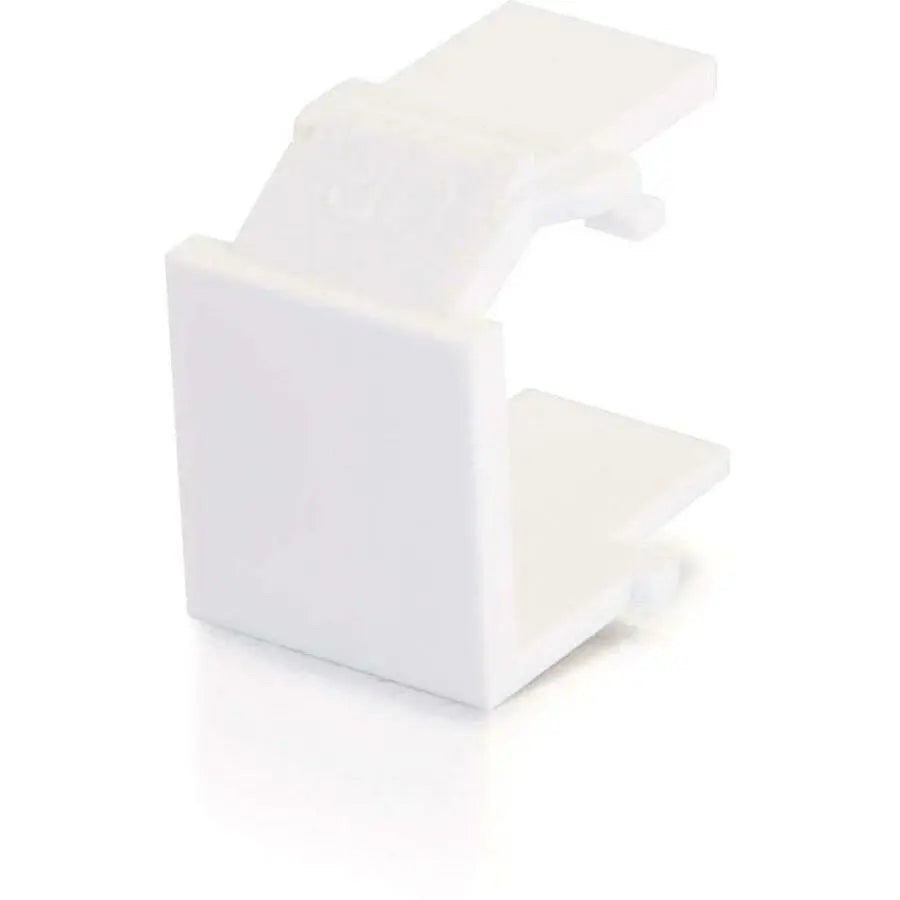 C2G Snap-In Blank Keystone Insert Module - White by Legrand Group Part 03820
