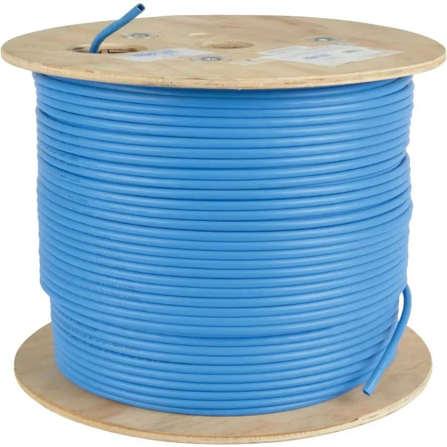 Tripp Lite by Eaton Cat5e 350 MHz Solid Core Ethernet Cable - Blue, 1000 ft. (N022-01K-BL)