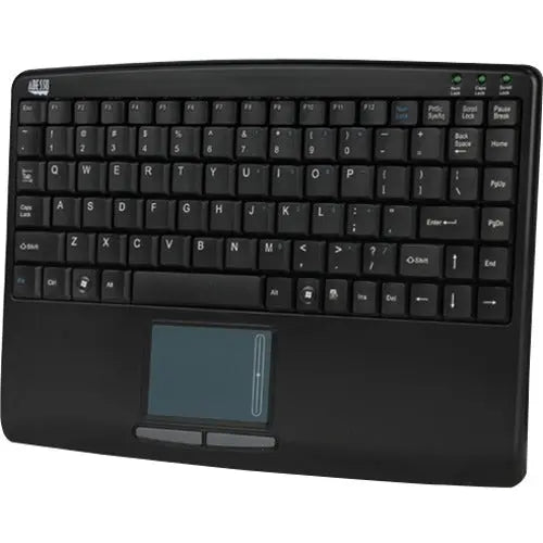 Adesso AKB-410UB SlimTouch Mini Keyboard with Built-in Touchpad and Numeric Keypad