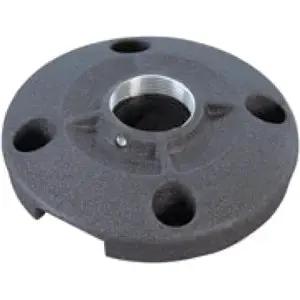 Chief 6-inch Speed-Connect CMS-115 Ceiling Plate - Black for Secure Ceiling Mounting by Legrand Group