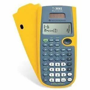 Texas Instruments TI-30XS MultiView TK Yellow Scientific Calculator for Education and Exams