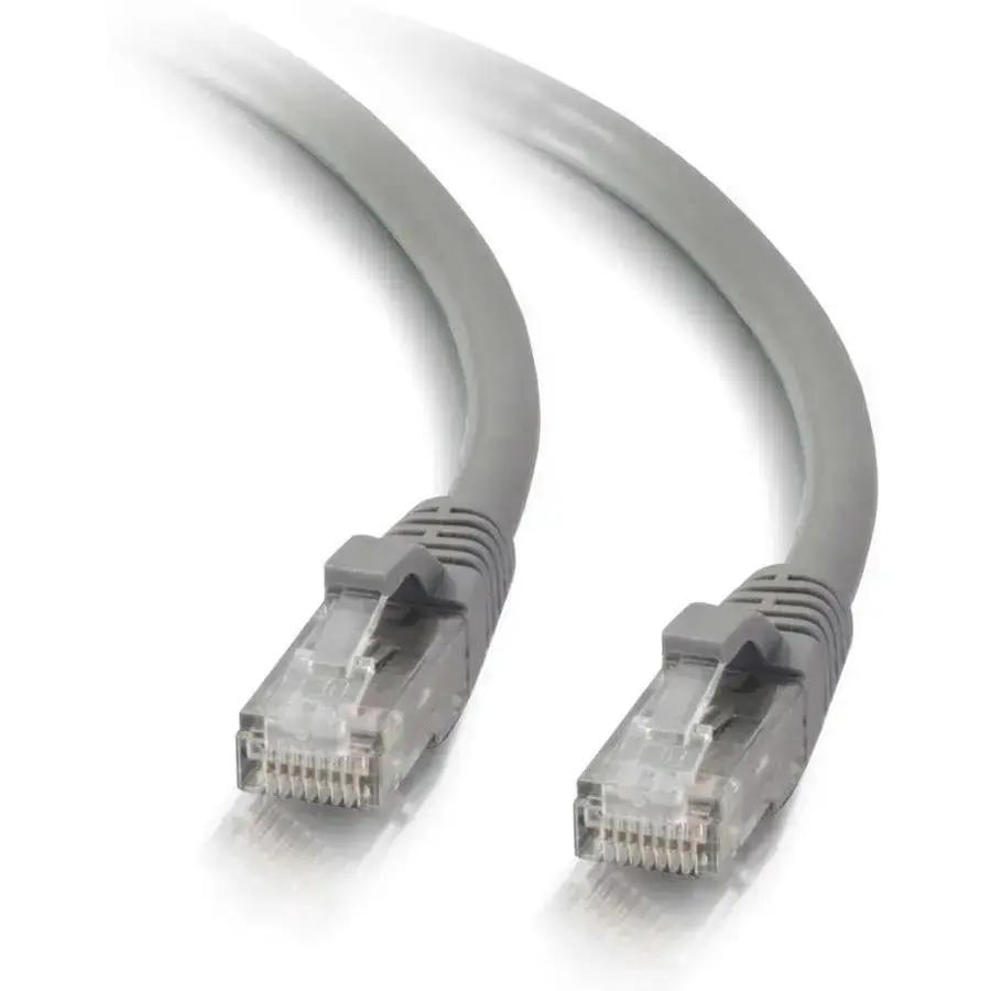 C2G 200ft Cat5e Snagless Unshielded Ethernet Network Patch Cable – Gray by Legrand Group
