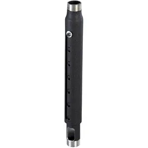 Chief 2-3' Adjustable Extension Column - 1 inch Increments - Black