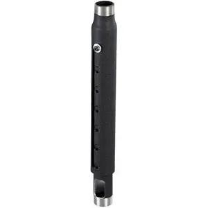 Chief CMS0203 Adjustable Extension Column – 2 to 3 Feet Black Aluminum Mounting Extension for Projectors by Legrand Group