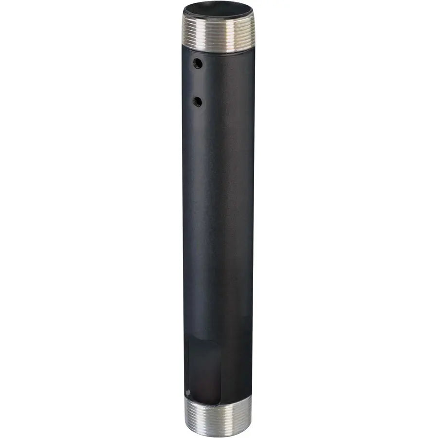 Chief 12-inch Fixed Extension Column CMS012 for Projectors - Black Aluminum Mounting Solution