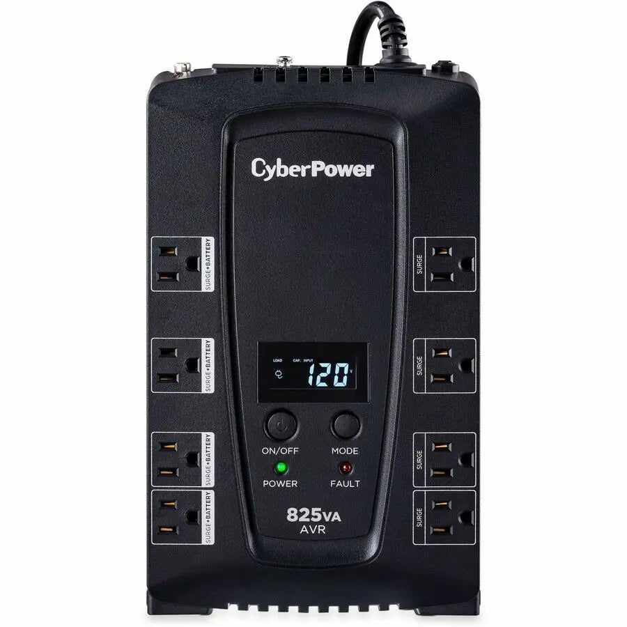 CyberPower CP825AVRLCD Line-Interactive UPS with Intelligent LCD Display