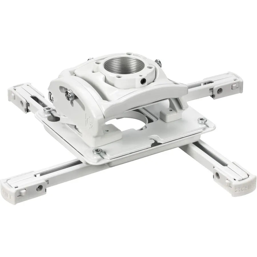 Chief RPA Elite Universal Projector Ceiling Mount with Keyed Locking - White