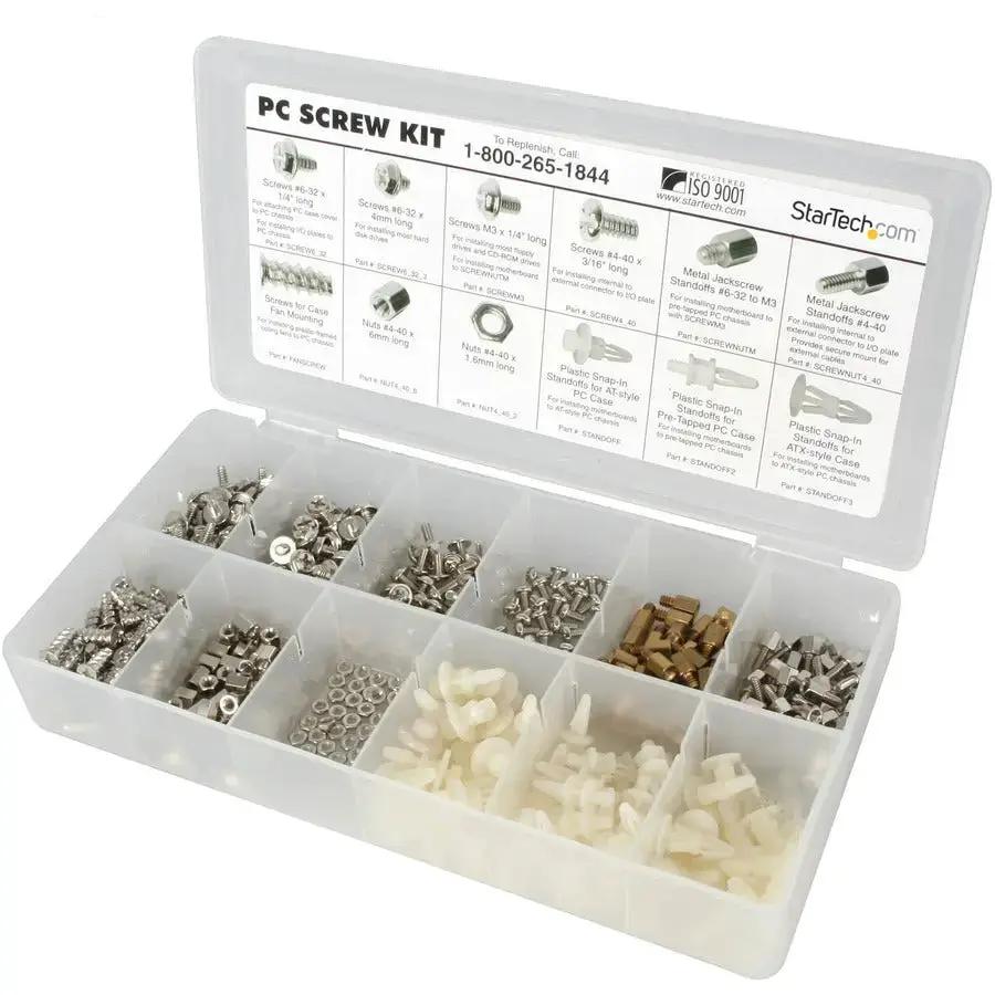 StarTech.com PC Screw Kit - Screw Nuts and Standoffs for Computer Assembly and Maintenance by StarTech.com