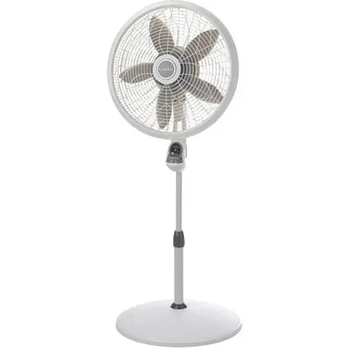 Lasko 1850 Pedestal Fan with Remote Control – 18-Inch Adjustable Height Floor Fan