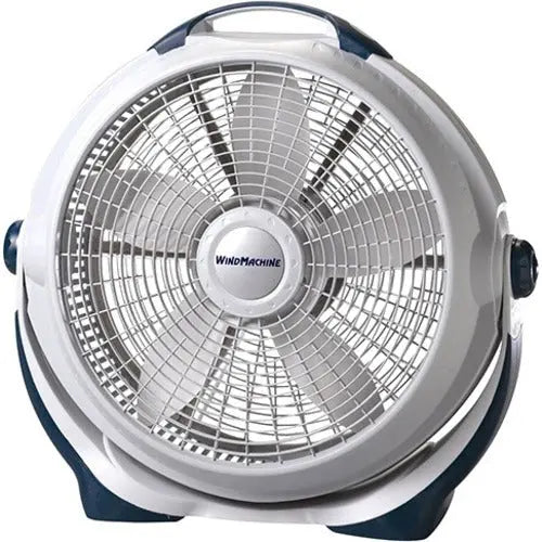 Lasko 3300 Wind Machine Floor Fan - 3-Speed 508mm Diameter Gray Floor Fan